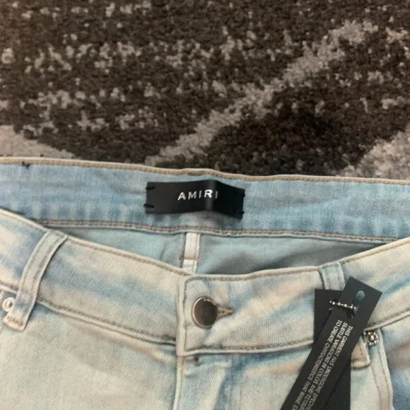 Amiri Rhinestone MX1 Jeans Men’s Size 34, 36 - Picture 6 of 6